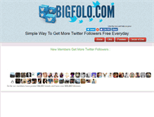Tablet Screenshot of bigfolo.com